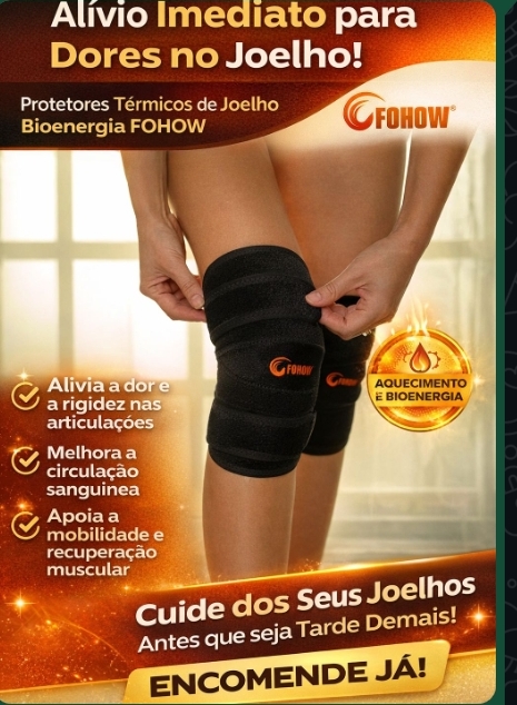 Protetor térmico de joelho (joelheiras)